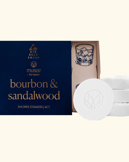 Musee Bourbon & Sandalwood Shower Steamers Bath & Body in at Wrapsody