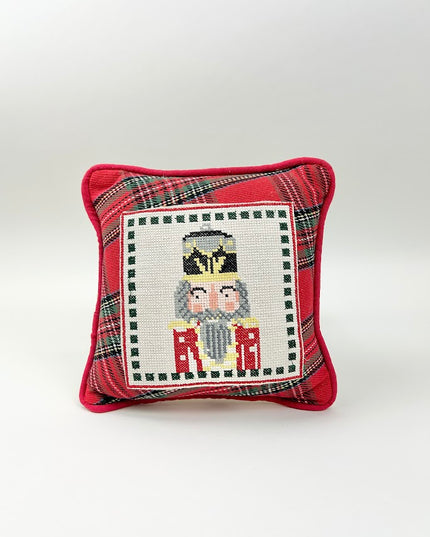 Nutcracker Needlepoint Pillow Pillows in at Wrapsody