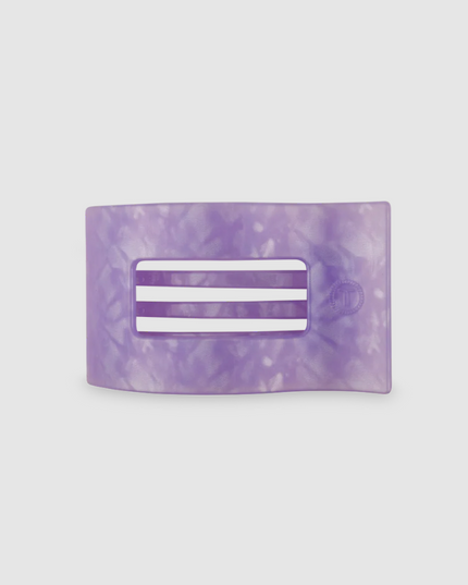 Teleties Lavender Mist Rectangle Flat Clip Small Hair Accessories in at Wrapsody