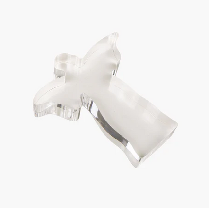 Acrylic Weight Angel Small Clear Home Decor in at Wrapsody