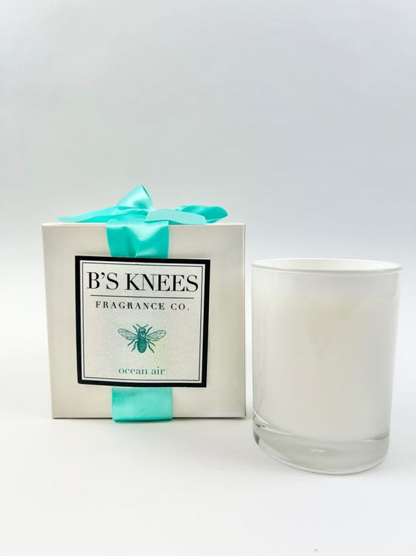 B's Knees 1-Wick Candle in Ocean Air Candles in  at Wrapsody