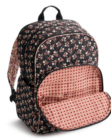 Vera Bradley Melissa Ditsy Large Bancroft Backpack