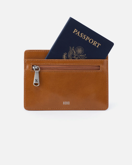 Hobo Euro Slide in Truffle Wallets in  at Wrapsody