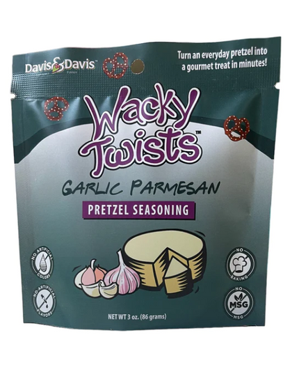 Wacky Twist Garlic Parmesan Food in  at Wrapsody