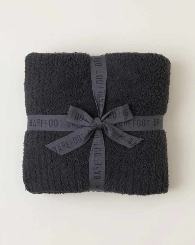 Barefoot Dreams CozyChic Carbon Throw Blankets & Throws in at Wrapsody