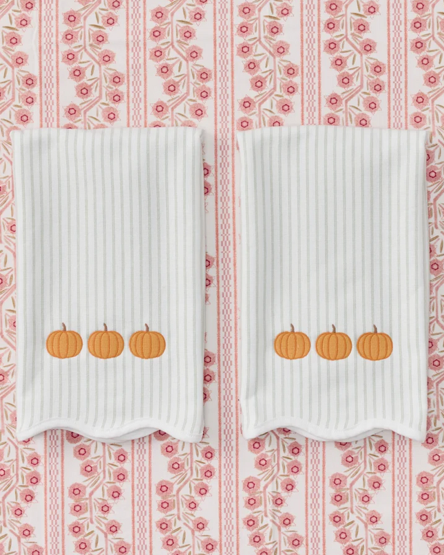 Weezie Kitchen Towel Pumpkins Set of 2