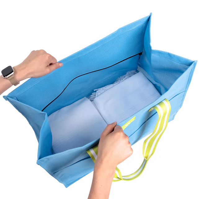 Scout Extended Stay Perri Woven Totes in at Wrapsody