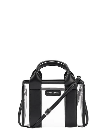 Case Mate Jelly Stadium Bag in Black/Clear