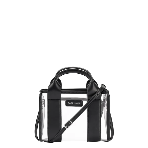 Case Mate Jelly Stadium Bag in Black/Clear