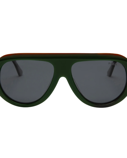I-SEA Aspen Hunter Green/Smoke Sunglasses