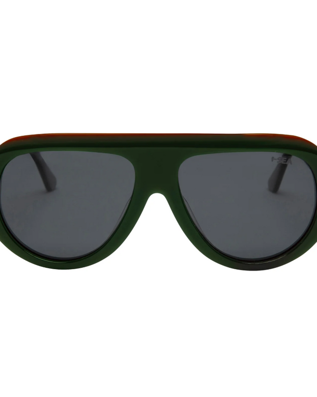 I-SEA Aspen Hunter Green/Smoke Sunglasses