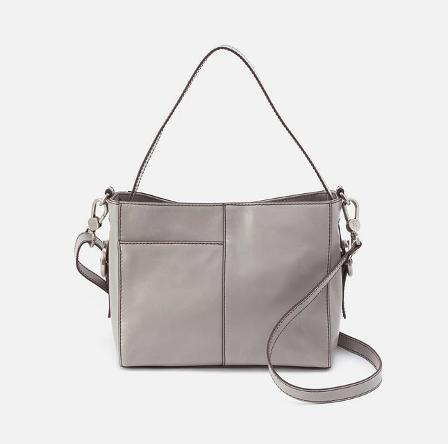 Hobo Render Small Crossbody in Light Grey Handbags in  at Wrapsody