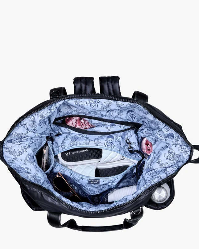 Oliver Thomas Super Traveler Tote/Backpack Blue Mist Totes in at Wrapsody