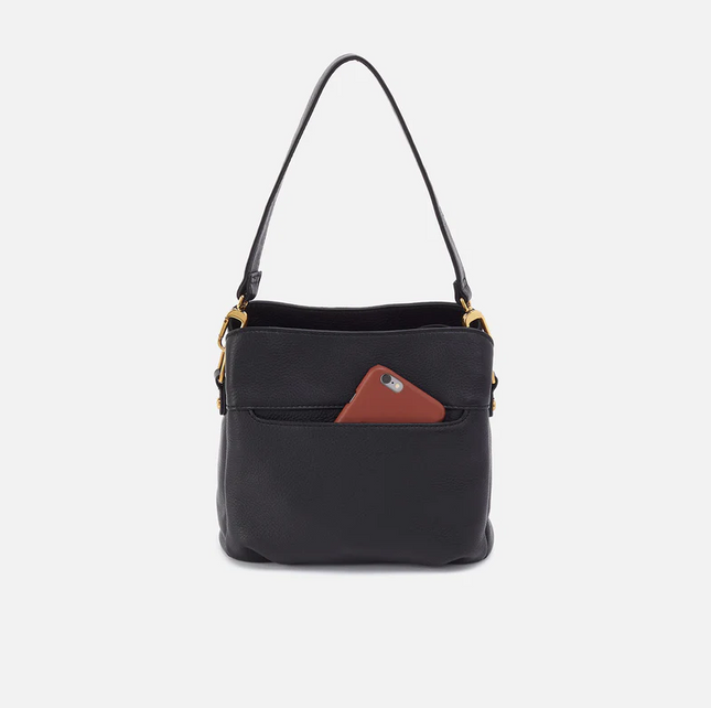 Hobo Starr Convertible Shoulder Bag in Black Handbags in  at Wrapsody