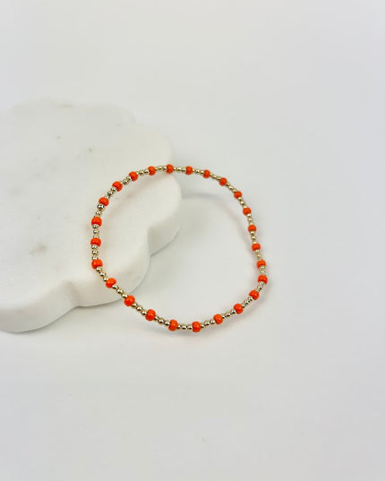 Enewton Hope Sincerity Bright Orange/Gold Bracelet Bracelets in  at Wrapsody