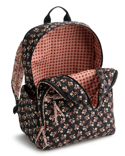 Vera Bradley Melissa Ditsy Large Bancroft Backpack