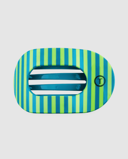 Teleties Cabana Cutie Round Flat Clip Medium Hair Accessories in at Wrapsody