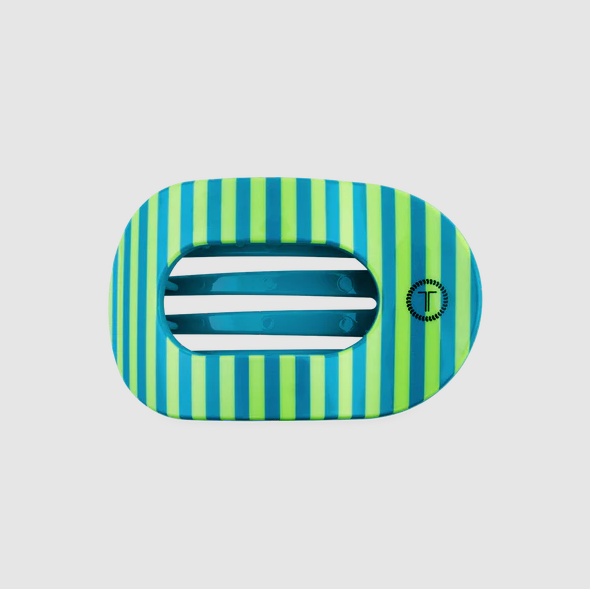 Teleties Cabana Cutie Round Flat Clip Medium Hair Accessories in at Wrapsody