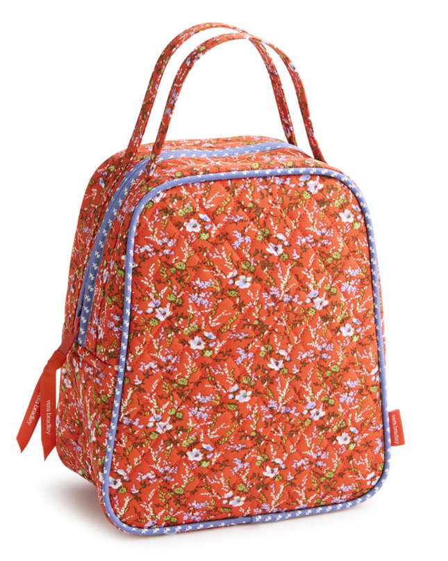 Vera Bradley Wildflower Sprigs Lunch Bag