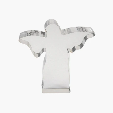 Acrylic Weight Angel Small Clear Home Decor in at Wrapsody