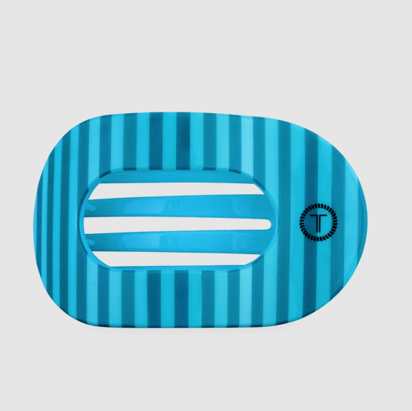 Teleties Splash Zone Round Flat Clip Large Hair Accessories in at Wrapsody