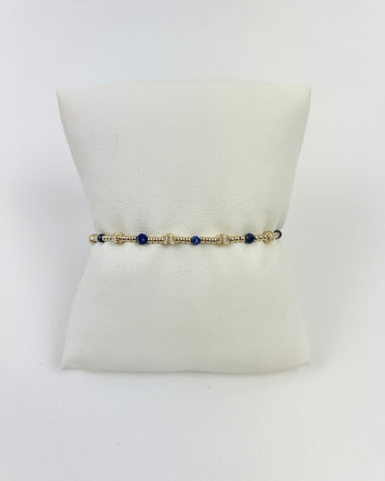 Enewton Dignity Sincerity 4mm Bracelet - Lapis Bracelets in  at Wrapsody