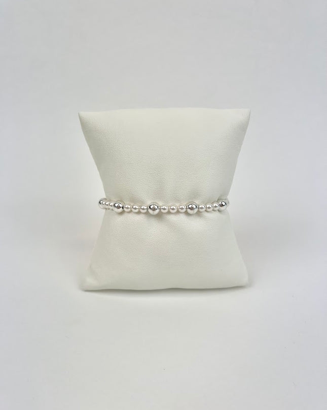 Enewton Sincerity 4mm & 6mm Sterling/Pearl Bracelet Bracelets in  at Wrapsody