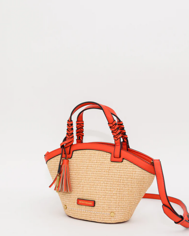 Palma Crossbody Orange Handbags in at Wrapsody