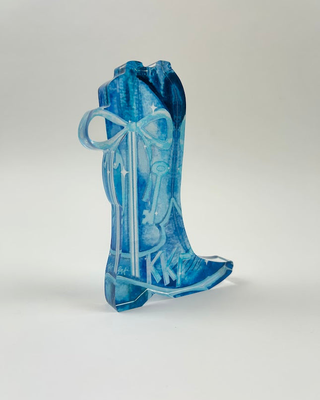 Sorority Acrylic Art Block Greek in Kappa Kappa Gamma at Wrapsody