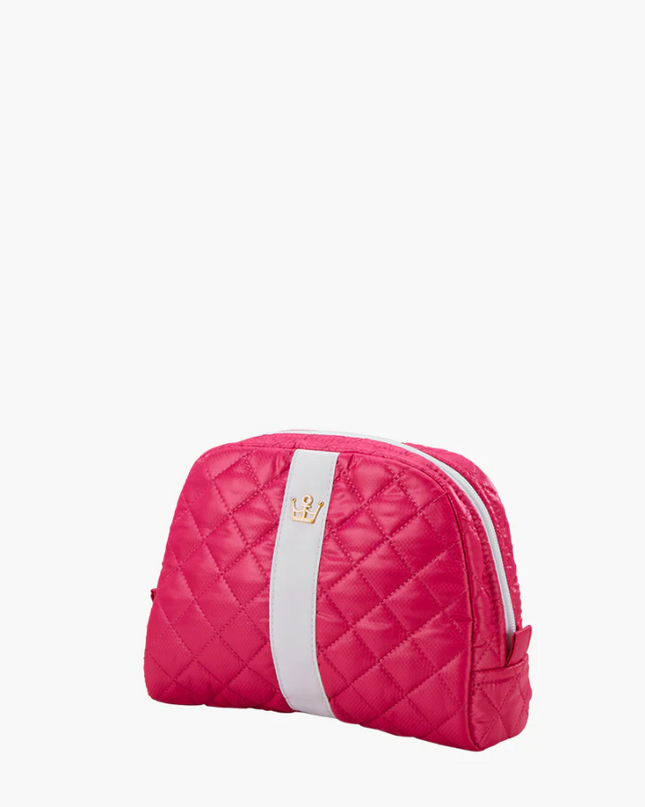 Oliver Thomas KST Cosmetic Medium Bright Rose Pink/White Stripe