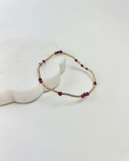 Enewton Hope Unwritten Gemstone Bracelet - Ruby Bracelets in  at Wrapsody