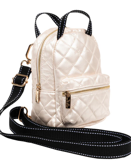 Scout Globetrotter Quilted Champagne Totes in at Wrapsody