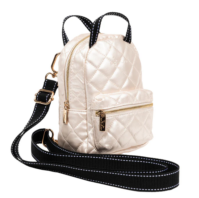 Scout Globetrotter Quilted Champagne Totes in at Wrapsody
