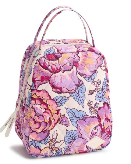 Vera Bradley Cabbage Roses Lunch Bag
