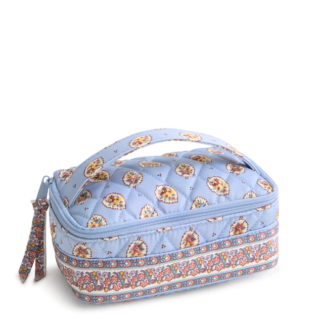 Vera Bradley Blue Leaf Jewelry Case Travel Accessories in at Wrapsody