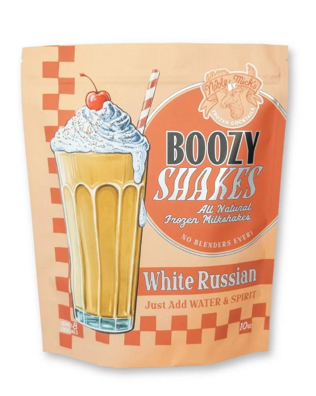 Noble Mick's White Russian Frozen Boozy Milkshake Mix