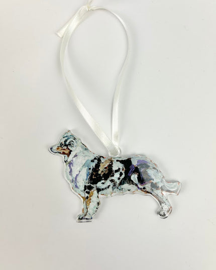 Australian Shepherd Acrylic Ornament Home Decor in  at Wrapsody