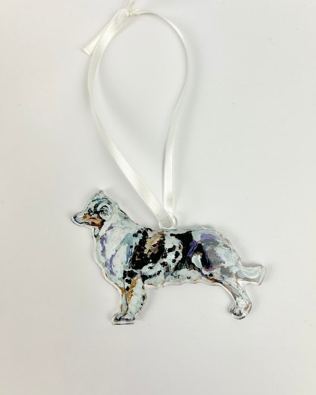 Australian Shepherd Acrylic Ornament Home Decor in  at Wrapsody