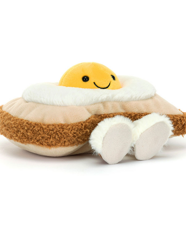 Jellycat Amuseables Egglantine Egg on Toast Soft Toys in at Wrapsody