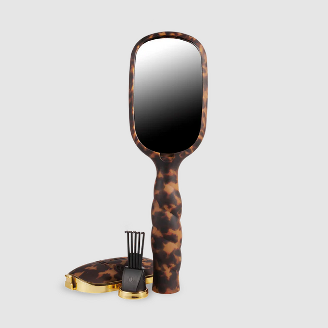 Teleties Medium Hair Detangler Tortoise Hairbrush Hair Accessories in at Wrapsody