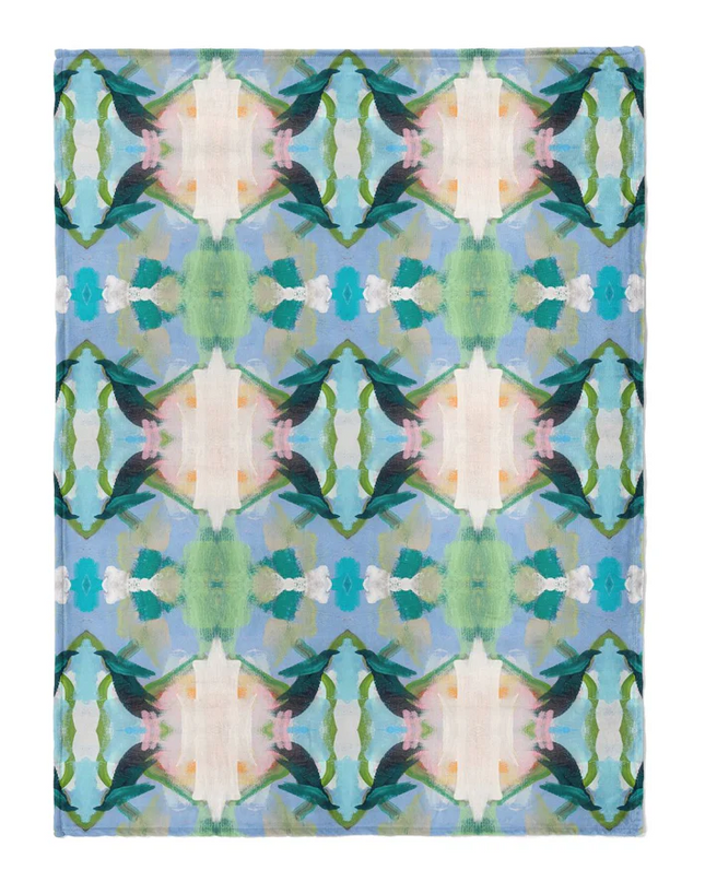 Laura Park Island House Fleece Blanket Blankets & Throws in at Wrapsody