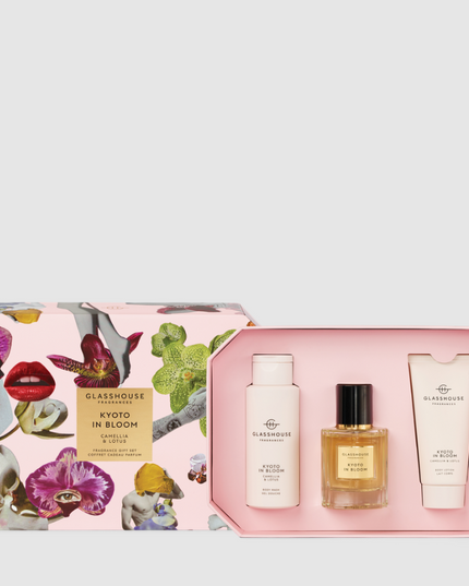 Glasshouse Kyoto in Bloom Gift Set Bath & Body in at Wrapsody