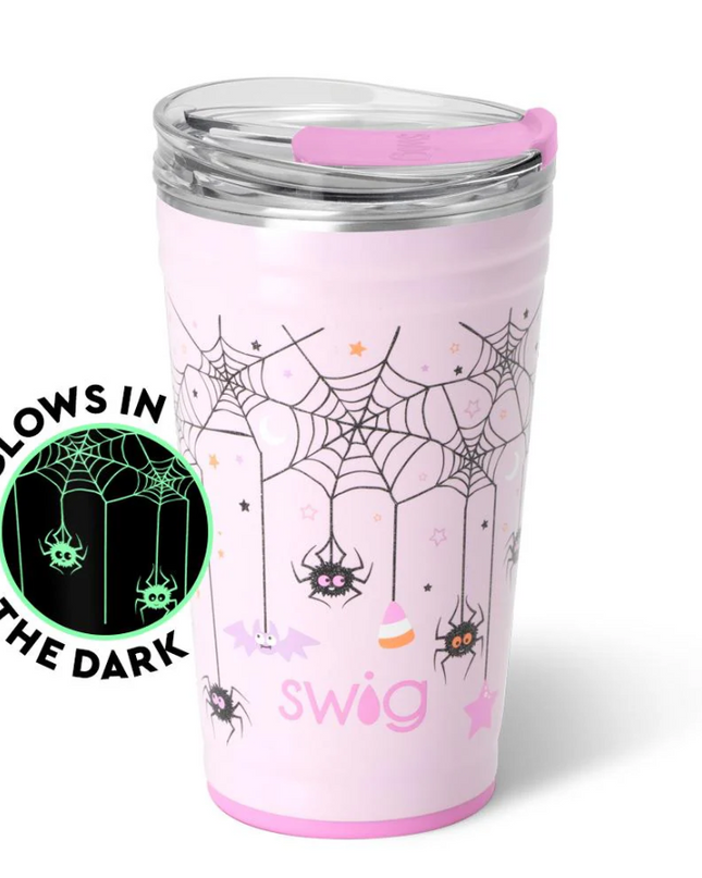 Swig 24oz Party Cup Sweet & Spooky Drinkware in  at Wrapsody