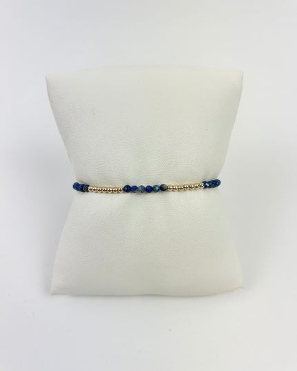 Enewton Blissful 2.5mm Bracelet - Lapis Bracelets in  at Wrapsody