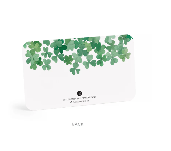 Little Notes Shamrock Paper in at Wrapsody