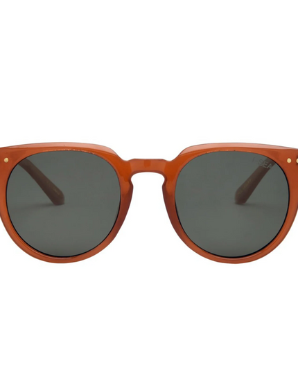 I-SEA Ella Maple/Green Sunglasses