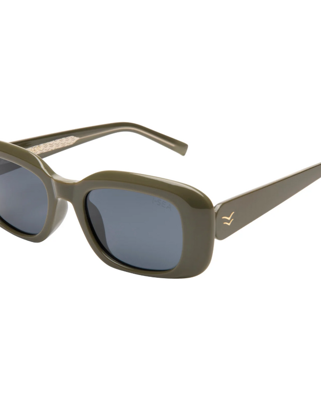 I-SEA Margot Seaweed/Smoke Sunglasses