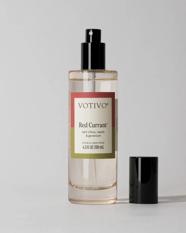 Votivo Room & Linen Spray Red Currant Scents in at Wrapsody