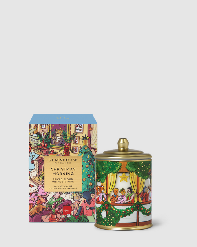 Glasshouse Candle 13.4oz Christmas Morning Candles in at Wrapsody