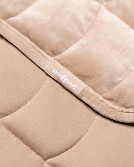 Nodpod Weighted Body Blanket Latte
